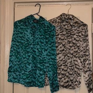 New York and Company button down duo